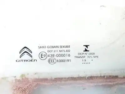 Автозапчастина б/у вікно задне ліве для citroen c4 picasso ii 1.6 bluehdi 120 посилання на oem iam dot211m75as2  