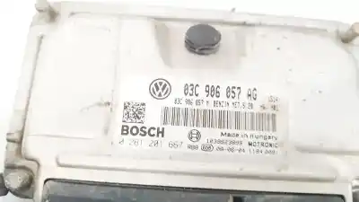 Second-hand car spare part ecu engine control for opel kadett e fastback (t85) 1.4 s (c08, c48, d08, d48) oem iam references 03c906057ag  0261201667