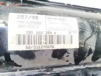 Автозапчастина б/у передня права подушка безопасности для volkswagen passat variant (3b5) 1.9 tdi посилання на oem iam 3b0880204a  30004192b