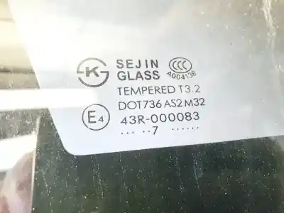Peça sobressalente para automóvel em segunda mão vidro de custódia triangular traseiro esquerdo por bmw 3 (e30) m3 2.3 referências oem iam dot736as2m32  