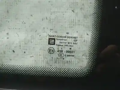 Peça sobressalente para automóvel em segunda mão vidro custódia triangular traseiro direito por bmw 3 (e30) m3 2.3 referências oem iam as2  
