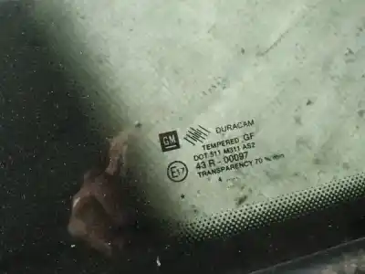 Peça sobressalente para automóvel em segunda mão vidro de custódia triangular traseiro esquerdo por bmw 3 (e30) m3 2.3 referências oem iam as2  