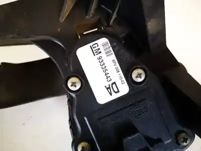 Second-hand car spare part accelerator pedal for bmw 3 (e30) m3 2.3 oem iam references 93335443da  6pv008110-02