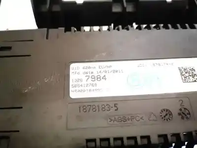 Second-hand car spare part multifunction display for bmw 3 (e30) m3 2.3 oem iam references 13267984  565412769