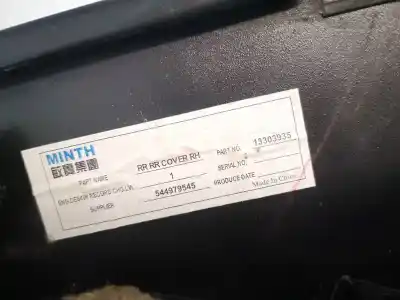 Pezzo di ricambio per auto di seconda mano plastica per bmw 3 (e30) m3 2.3 riferimenti oem iam 13303935  544979545