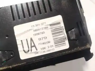 Second-hand car spare part multifunction display for bmw 3 (e30) m3 2.3 oem iam references 13301077  565412769, 1938793