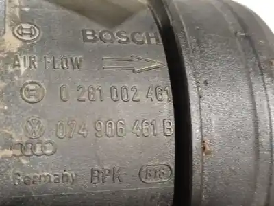 Pezzo di ricambio per auto di seconda mano misuratore di flusso per audi a3 (8p1) 2.0 tdi riferimenti oem iam 0281002461  0281002461, 074906461b