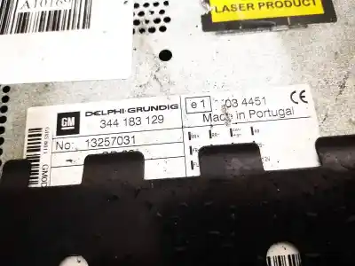 Second-hand car spare part audio system / radio cd for bmw 3 (e30) m3 2.3 oem iam references 13257031  344183129