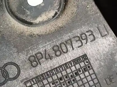 Автозапчасти б/у усиление заднего бампера за audi a3 (8p1) 2.0 tdi ссылки oem iam 8p4807393  8p4 807393