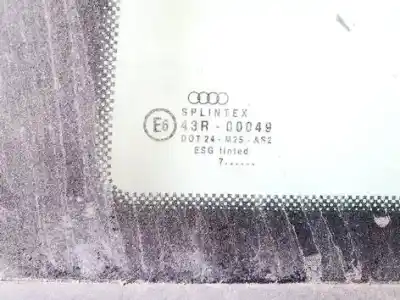 Автозапчастина б/у ліве задне скорівне скло для audi a3 (8l) 1.9 tdi ambition посилання на oem iam dot24m25as2  