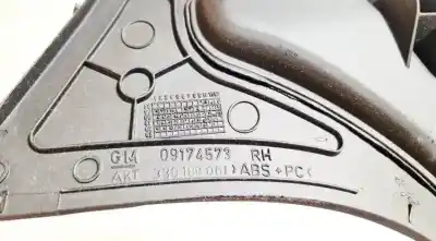 Piesă de schimb auto la mâna a doua plastice pentru opel zafira a monospace (t98) 2.0 dti 16v (f75) referințe oem iam 09174573  330188061
