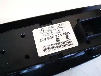 Автозапчасти б/у выключатель левого переднего окна за volkswagen golf iv (1j1) 1.9 tdi ссылки oem iam 1j4959857  f005s00011