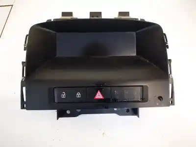 Peça sobressalente para automóvel em segunda mão display gps / multimídia por opel astra j (p10) 1.7 cdti (68) referências oem iam 13267984