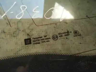 Peça sobressalente para automóvel em segunda mão vidro de custódia triangular traseiro esquerdo por bmw 3 (e30) m3 2.3 referências oem iam as2  