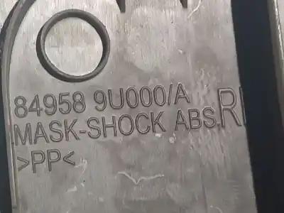 Автозапчастина б/у пластикler для nissan note (e11, ne11) 1.4 посилання на oem iam 849589u000  84958 9u000