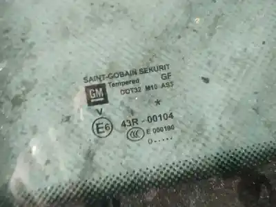 Peça sobressalente para automóvel em segunda mão vidro de custódia triangular traseiro esquerdo por bmw 3 (e30) m3 2.3 referências oem iam as3  