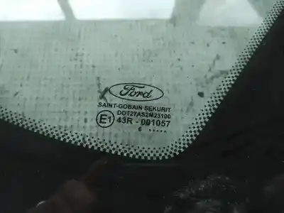 Second-hand car spare part right rear triangle quarter glass for nissan bluebird hatchback (t72, t12) 1.6 oem iam references as2  