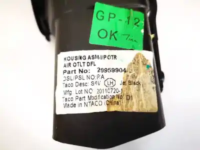 Peça sobressalente para automóvel em segunda mão grelha / difusor de ar por bmw 3 (e30) m3 2.3 referências oem iam 20959904  