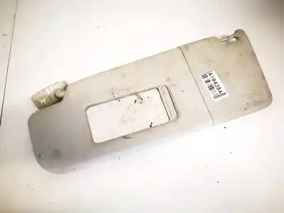 Second-hand car spare part left sunshade for opel kadett e fastback (t85) 1.4 s (c08, c48, d08, d48) oem iam references 1k0857551