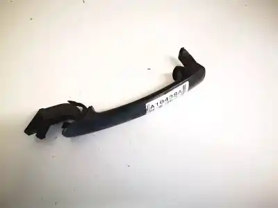 Second-hand car spare part exterior left rear door handle for opel kadett e fastback (t85) 1.4 s (c08, c48, d08, d48) oem iam references 3b0837207