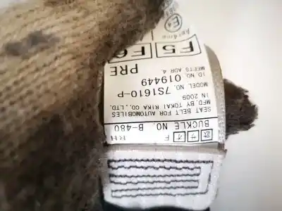 Pezzo di ricambio per auto di seconda mano cintura di sicurezza anteriore destra per talbot horizon 1.3 riferimenti oem iam 7s2610p  7s2610-p