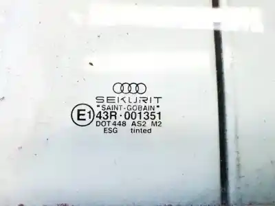 Second-hand car spare part rear left glass window for audi a3 (8l1) 1.9 tdi oem iam references dot448as2m2  