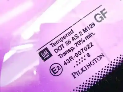 Piesă de schimb auto la mâna a doua geam mic fix stânga spate pentru opel astra g fastback (t98) 1.6 16v (f08, f48) referințe oem iam dot36as2m129  