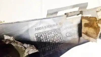 Автозапчастина б/у підсилення заднього бампера для nissan bluebird hatchback (t72, t12) 1.6 посилання на oem iam am5117e850af  am51-17e850-ae