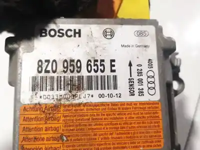 Second-hand car spare part airbag control unit for audi a2 (8z0) 1.4 tdi oem iam references 8z0959655e  0285001385