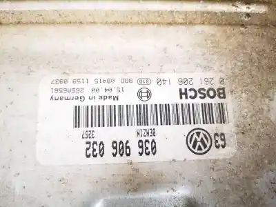 Автозапчастина б/у ебу контролер двигуна для volkswagen golf iv (1j1) 1.4 16v посилання на oem iam 036906032  0261206140