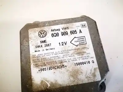 Автозапчасти б/у блок управления подушками безопасности за volkswagen golf iv (1j1) 1.4 16v ссылки oem iam 6q0909605a  5wk42867