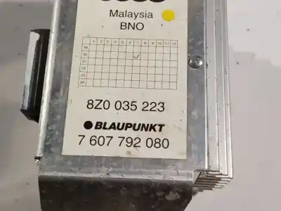 Pezzo di ricambio per auto di seconda mano impianto audio / radio cd per audi a2 (8z0) 1.4 tdi riferimenti oem iam 8z0035223  8z0 035 223, 7 607 790 080, 7607790080