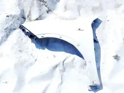 Tweedehands auto-onderdeel linker voor spatbord voor audi 200 c2 sedán (437, 438) 2.1 5e oem iam-referenties 