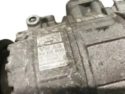 Second-hand car spare part air conditioning compressor for skoda superb ii (3t4) 1.8 tsi oem iam references 1k0820859s  7seu17c, ge4471503651