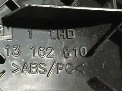 Peça sobressalente para automóvel em segunda mão plásticos por opel zafira / zafira family b (a05) 1.9 cdti (m75) referências oem iam 13162510  13 162 510