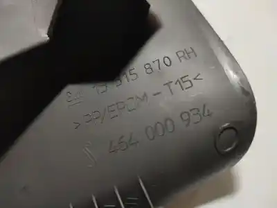 Second-hand car spare part plastics for opel corsa d (s07) 1.3 cdti (l08, l68) oem iam references 13315870  13 315 870, 464 000 934, 464000934