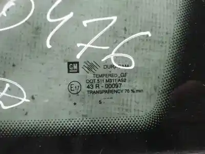 Peça sobressalente para automóvel em segunda mão vidro custódia triangular traseiro direito por bmw 3 (e30) m3 2.3 referências oem iam as2  