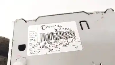 Автозапчастина б/у аудіо система / радіо cd для ford fiesta, vi 2012.10 - 2017.12 facelift 1.6 tdci 70kw 2010.02 - 2018.12 facelift посилання на oem iam am5t18c815pg  am5t-18c815-pg