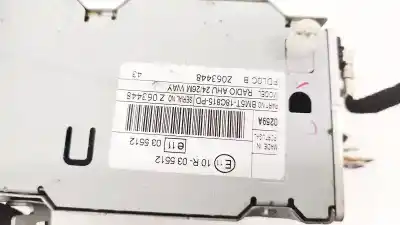 Second-hand car spare part audio system / radio cd for ford transit custom, i 2012.01 --> 2.2tdci 92kw 2012.01 --> oem iam references bm5t18c815pd  