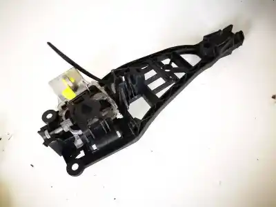 Peça sobressalente para automóvel em segunda mão puxador exterior traseiro esquerdo por opel zafira / zafira family b (a05) 1.9 cdti (m75) referências oem iam 24463749  