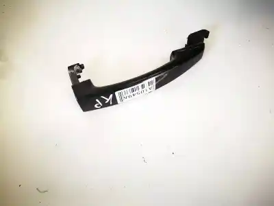 Peça sobressalente para automóvel em segunda mão puxador exterior dianteiro esquerdo por opel zafira / zafira family b (a05) 1.9 cdti (m75) referências oem iam 