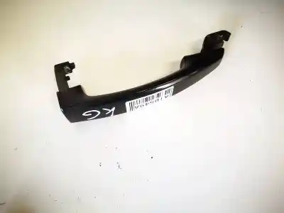 Peça sobressalente para automóvel em segunda mão puxador exterior traseiro esquerdo por opel zafira / zafira family b (a05) 1.9 cdti (m75) referências oem iam 