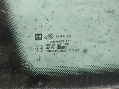 Peça sobressalente para automóvel em segunda mão vidro de custódia triangular traseiro esquerdo por bmw 3 (e30) m3 2.3 referências oem iam as2  