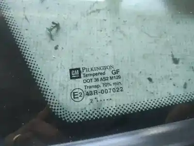 Piesă de schimb auto la mâna a doua geam mic fix fațã partea din dreapta pentru opel zafira a monospace (t98) 2.0 dti 16v (f75) referințe oem iam as2  