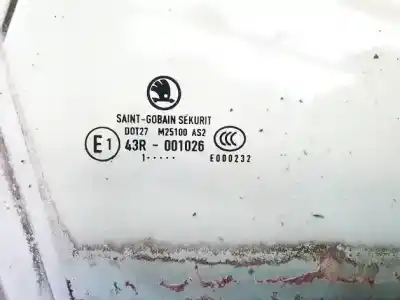 Peça sobressalente para automóvel em segunda mão vidro dianteiro direito por skoda superb ii (3t4) 1.8 tsi referências oem iam dot27m25100as2  