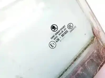 Second-hand car spare part rear left glass window for skoda superb ii (3t4) 1.8 tsi oem iam references dot27m24100as2  