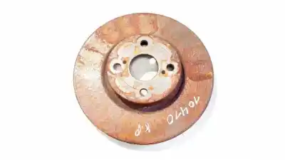 Peça sobressalente para automóvel em segunda mão disco de travão dianteiro por toyota corolla verso (_e12_) 2.0 d-4d (cde120_) referências oem iam 
