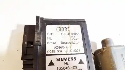 Автозапчасти б/у мотор заднего левого стекла за audi a4 b6 avant (8e5) 2.5 tdi quattro ссылки oem iam 8e0959801a  105998-103 105848-103 0130821767