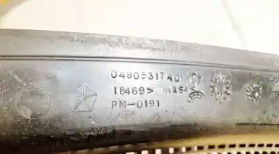 Peça sobressalente para automóvel em segunda mão grelha torpedo curcuvan por chrysler sebring (jr) 2.0 referências oem iam 04805317ad  18469