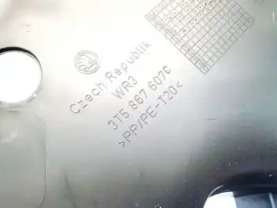 Second-hand car spare part plastics for skoda superb ii (3t4) 1.8 tsi oem iam references 3t5867607c  